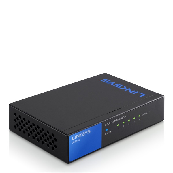 Linksys Gigabit Switch 5-port (LGS105-EU-RTL)