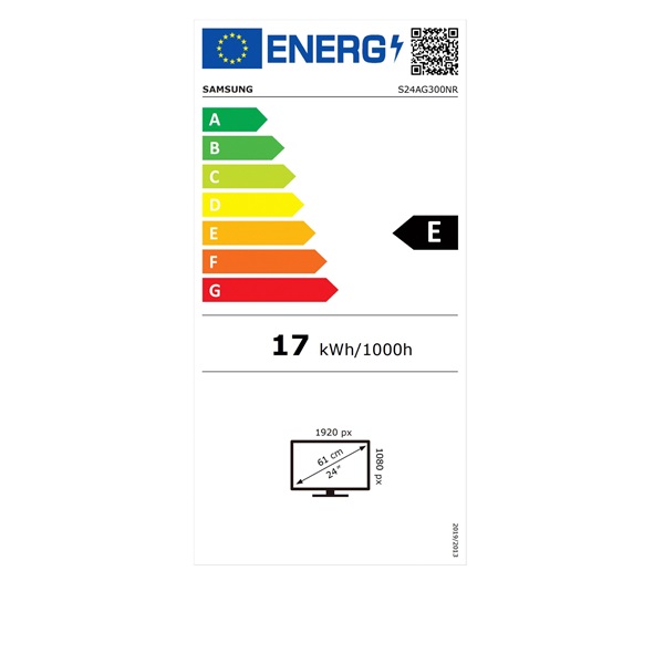 Samsung LS24AG300NRX  24" HDMI Display port 144Hz monitor