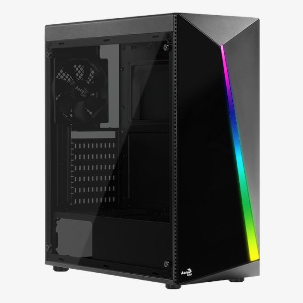AeroCool Shard táp nélküli ablakos ház fekete (ACCM-PV14012.11) AeroCool Shard táp nélküli ablakos ház fekete (ACCM-PV14012.11)