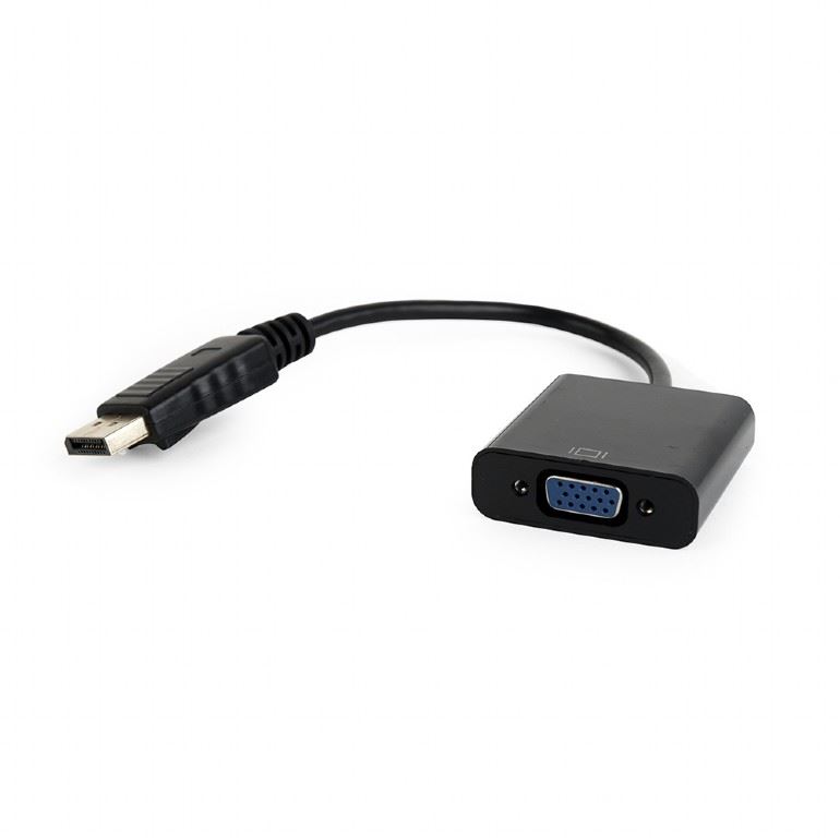 Gembird Displayport -> VGA M/F adapter 0.2m fekete (AB-DPM-VGAF-02) Gembird Displayport -> VGA M/F adapter 0.2m fekete (AB-DPM-VGAF-02)