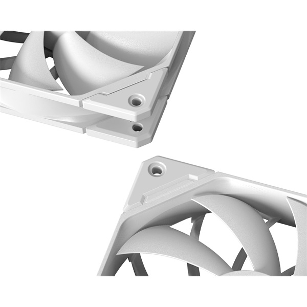 ID-Cooling  TF-12025-PRO WHITE  35.2dB PWM  12cm Cooler