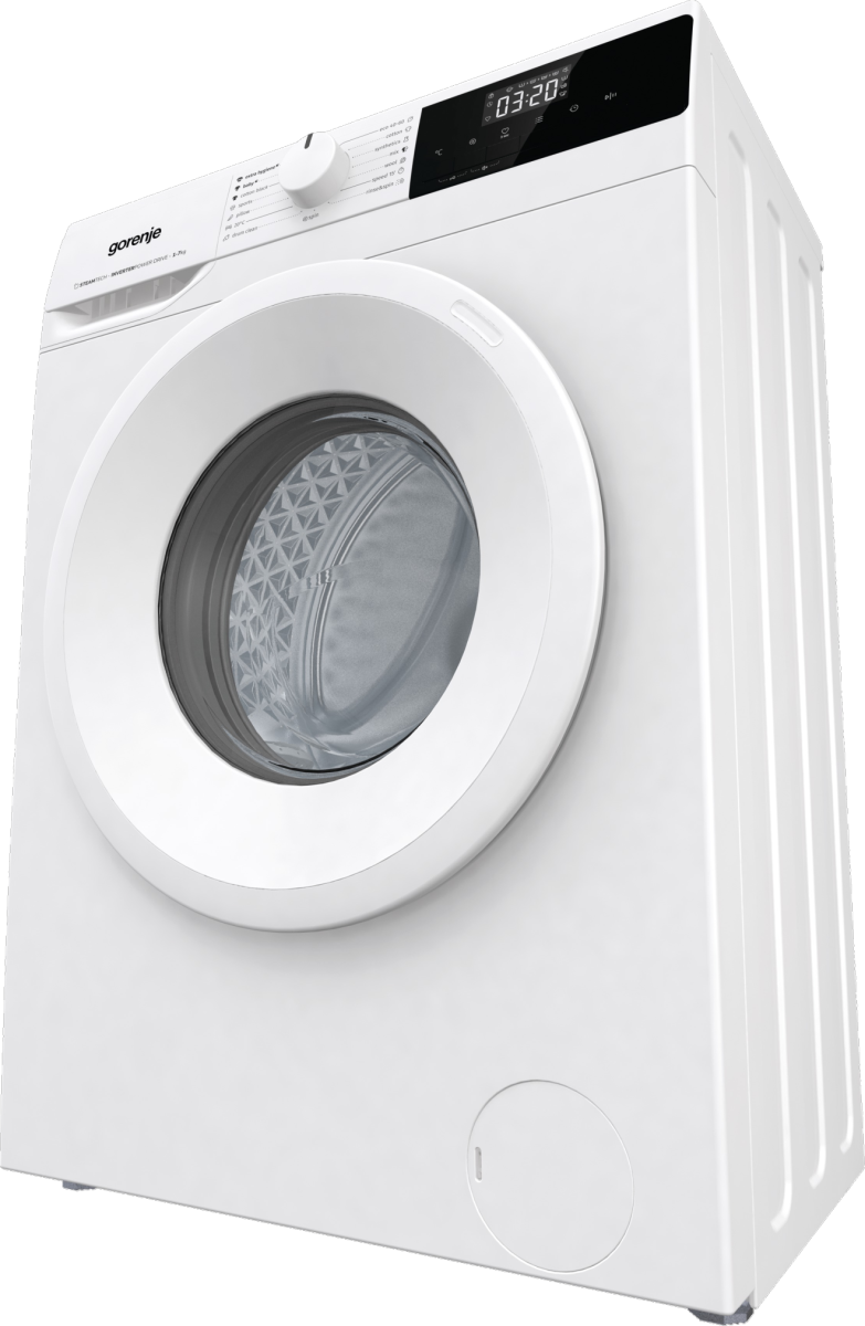 Gorenje WNHPI72SCS Elöltöltős keskeny mosógép – 7 kg, 1200 ford./perc, C Energiaosztály, Gőz technológia, Allergy Care, Baby Eco program