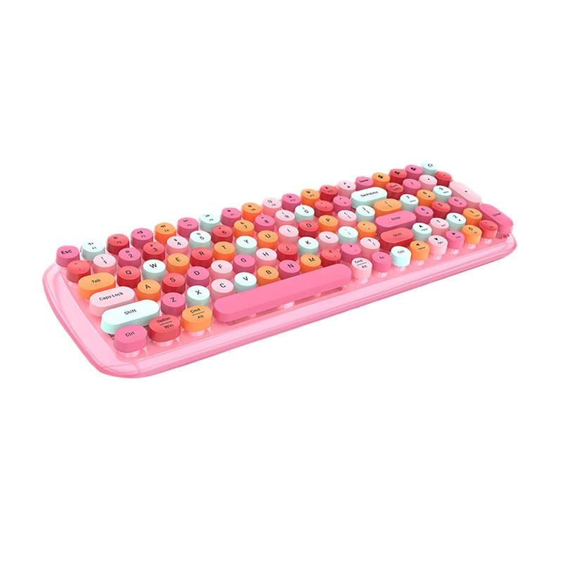 MOFII Candy BT vezeték nélküli Bluetooth billentyűzet rózsaszín (SK-646BT Pink) MOFII Candy BT vezeték nélküli Bluetooth billentyűzet rózsaszín (SK-646BT Pink)
