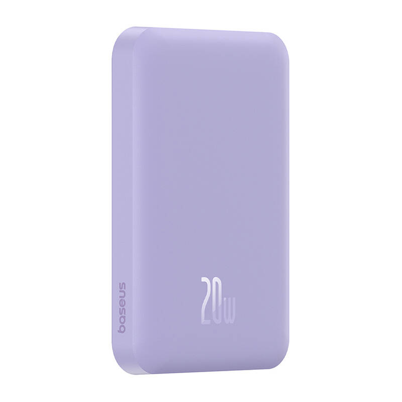 Magnetic Mini Powerbank Baseus 5000mAh 20W (purple) Magnetic Mini Powerbank Baseus 5000mAh 20W (purple)