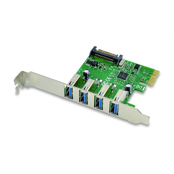 Conceptronic EMRICK02G PCIe x1 to 4x USB-A 3.0 Bővítőkártya
