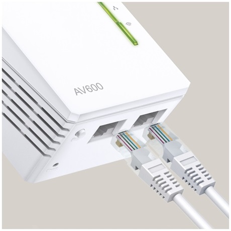 TP-LINK TL-WPA4220-TKIT AV600 Powerline Wi-Fi 3-pack Kit TP-LINK TL-WPA4220-TKIT AV600 Powerline Wi-Fi 3-pack Kit