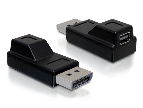 Delock DL65237 Displayport male -> Displayport mini female adapter Delock DL65237 Displayport male -> Displayport mini female adapter