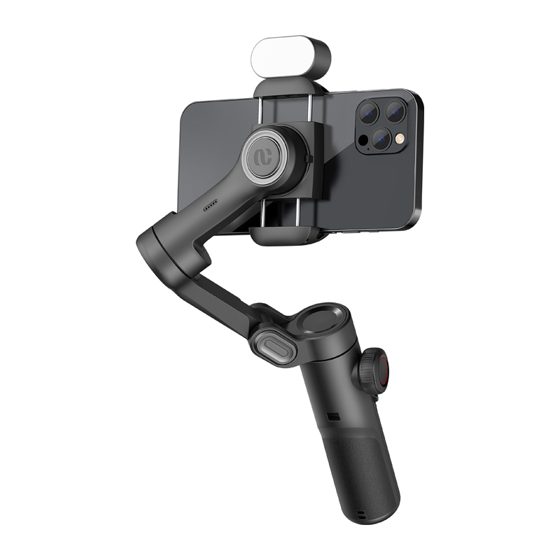 AOCHUAN XE gimbal RGB-megvilágítással (fekete)