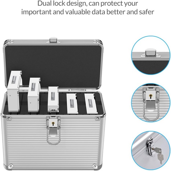 Orico   BSC35-05-SV 3,5"  HDD védőtok Szürke