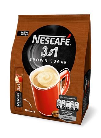 Nescafé "3in1" instant kávé stick barna cukorral 10x16,5g (11337160) Nescafé "3in1" instant kávé stick barna cukorral 10x16,5g (11337160)