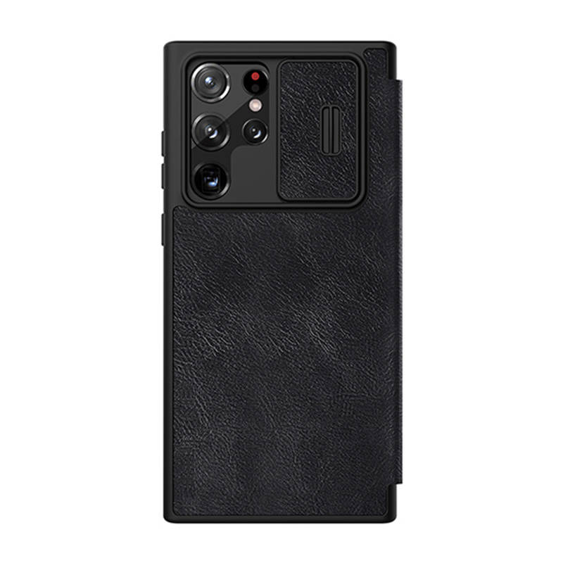 Nillkin Qin Leather Pro case for SAMSUNG S22 Ultra (black) Nillkin Qin Leather Pro case for SAMSUNG S22 Ultra (black)