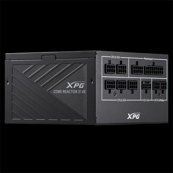 ADATA XPG  Core Reactor II VE 650W 80+ Gold, moduláris Tápegység
