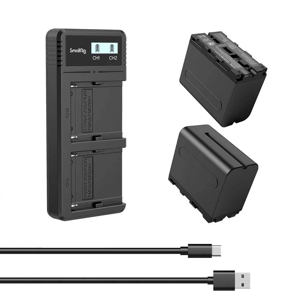 SmallRig NP-F970  Akkumulátor és töltő készlet
