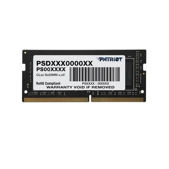 Patriot PSD416G320081S DDR4 3200MHz 16GB Signature Single Channel CL22 Laptop memória