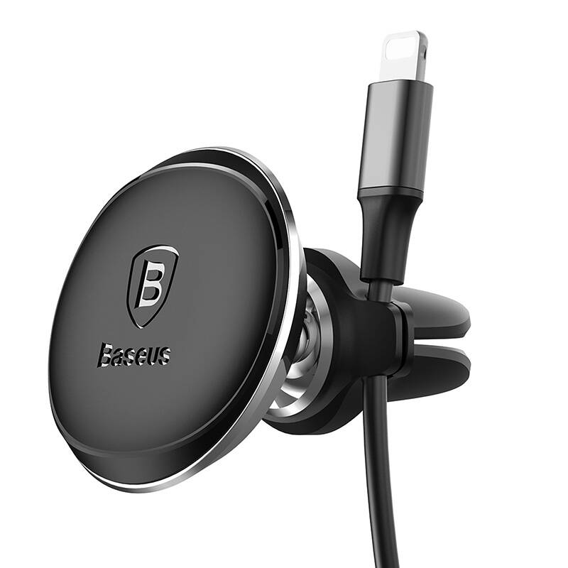 Magnetic Car Phone Holder Baseus Air Vent (black) Magnetic Car Phone Holder Baseus Air Vent (black)