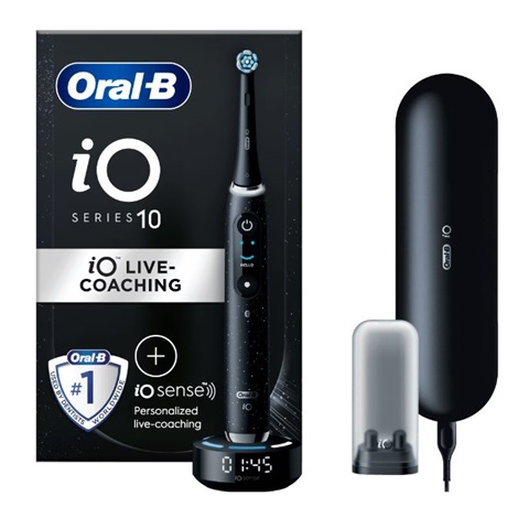 Oral-B IO10 elektromos fogkefe Fekete Oral-B IO10 elektromos fogkefe Fekete