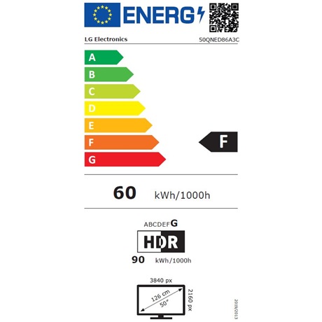 Lg 50QNED86A3C UHD SMART MINI-LED Televízió