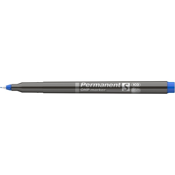ICO OHP S 0,3mm kék permanent marker