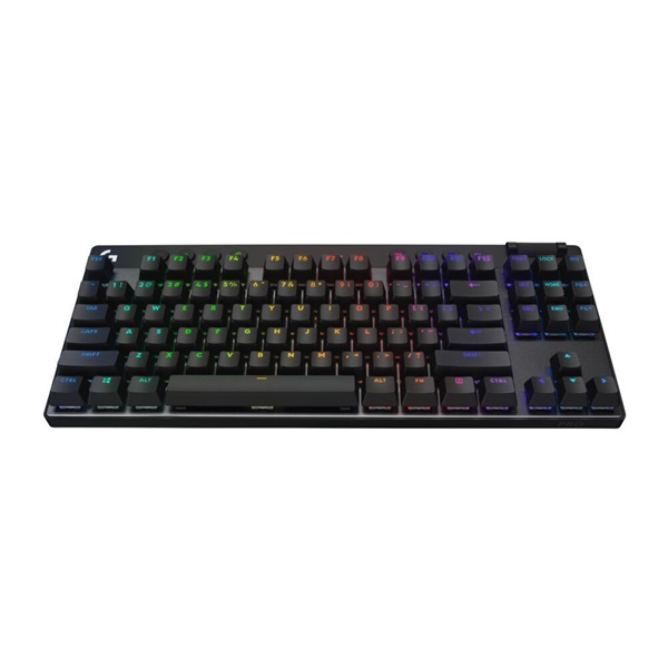 Logitech G PRO X TKL LIGHTSPEED vezeték nélküli RGB fekete gamer billentyűzet