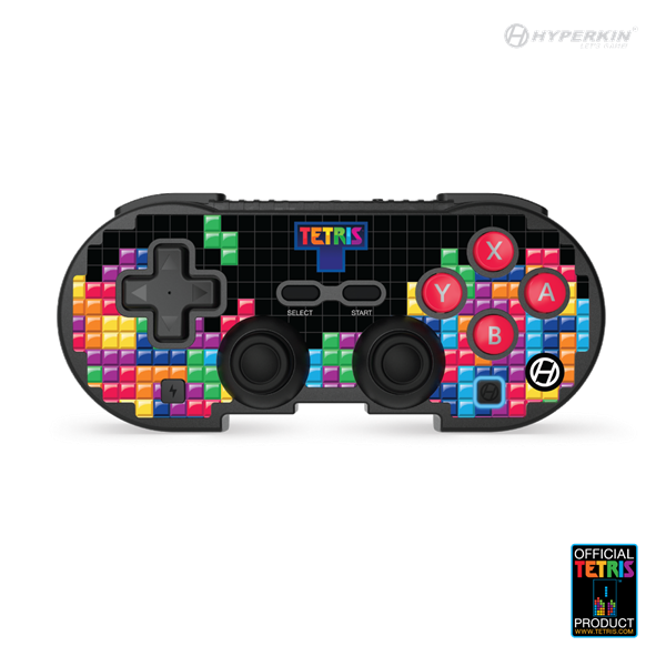 HYPERKIN Pixel Art Tetris Nintendo Switch/PC/Mac/Android "Tetrimino Stack" BT kontroller HYPERKIN Pixel Art Tetris Nintendo Switch/PC/Mac/Android "Tetrimino Stack" BT kontroller