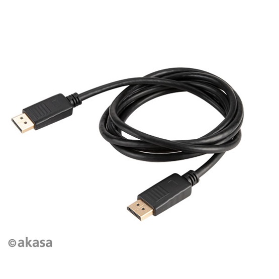  Akasa    AK-CBDP21-20BK 2m Displayport kábel 