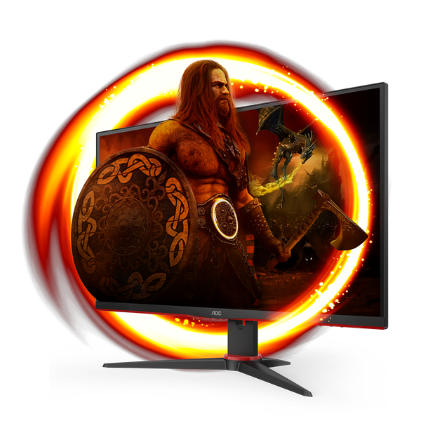 AOC 24G2SAE/BK Gaming 165Hz VA monitor 23.8"