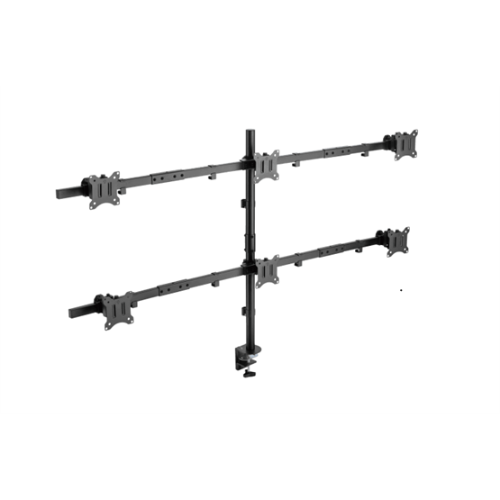  SBOX LCD-352/6-2 17"-32" dönthető  forgatható Asztali monitor tartó konzol 