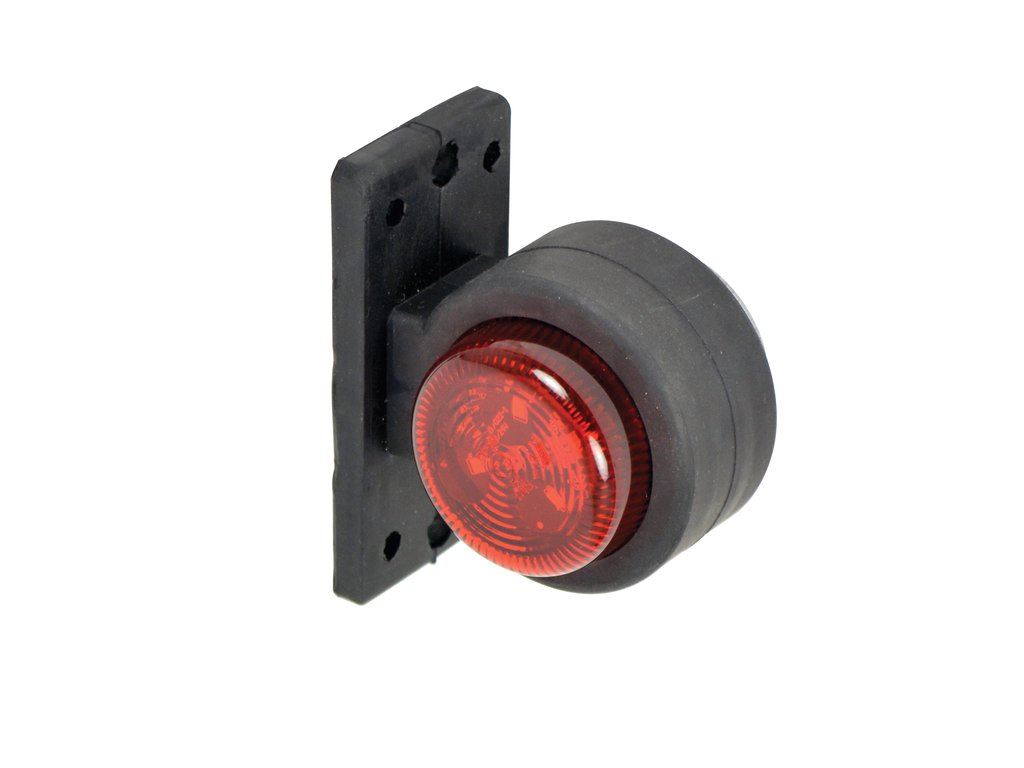 Carpoin szélességjelző pótkocsira, piros/fehér 10-30V (370414038)