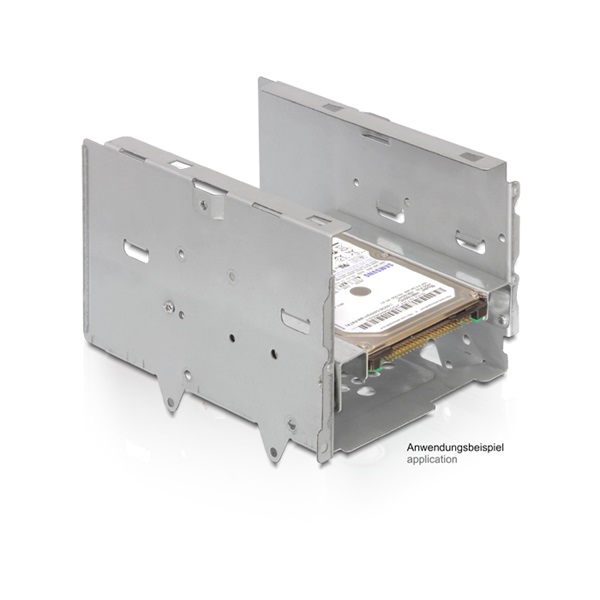 DeLock 2,5" -> 3,5" DL18105 HDD beépítő keret DeLock 2,5" -> 3,5" DL18105 HDD beépítő keret