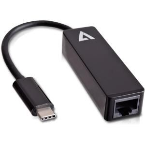 V7 USB-C to Ethernet adapter (V7UCRJ45-BLK-1E) V7 USB-C to Ethernet adapter (V7UCRJ45-BLK-1E)