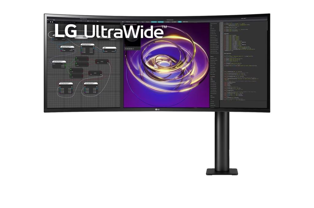 LG 34WP88CP-B ívelt 34" LCD monitor fekete