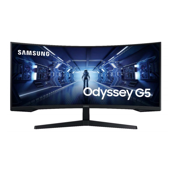 34" Samsung Odyssey G5 ívelt LCD monitor fekete (LC34G55TWWRXEN)