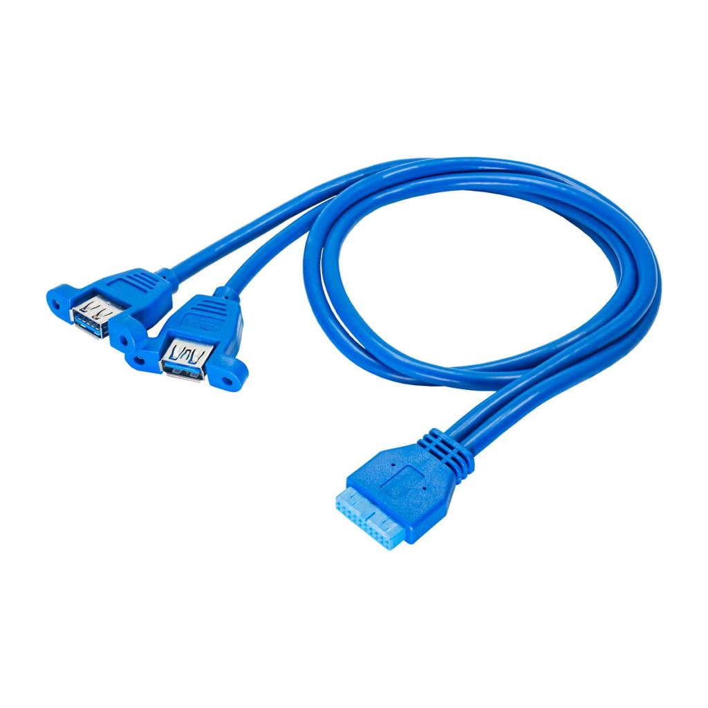 Akyga goldpin ATX / 2xUSB 3.0 adapter (AK-CA-62)