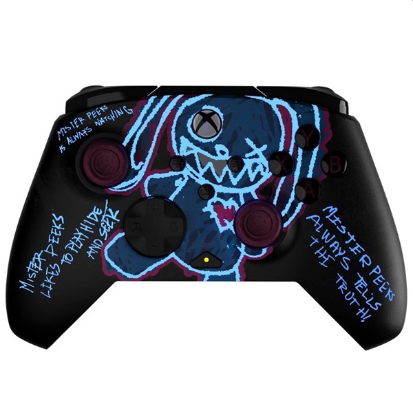 PDP 049-023-CDMP Rematch Glow Xbox One/Series X|S/PC vezetékes Call of Duty: Mister Peeks Glow in the Dark kontroller