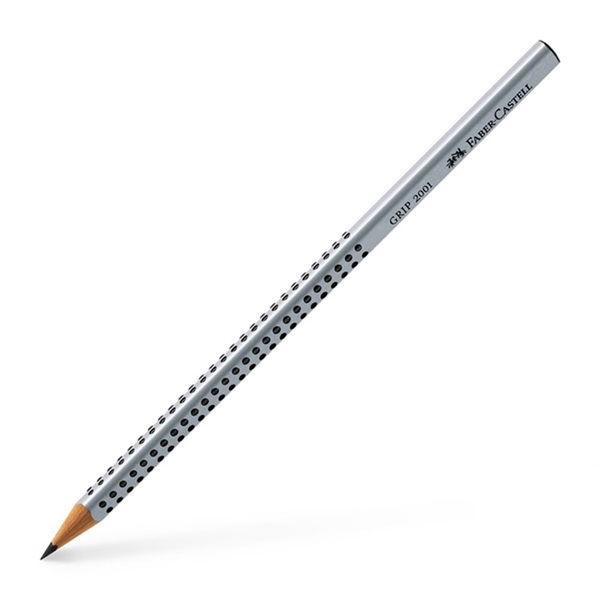 Faber-Castell Grip 2001 2B pöttyös fekete grafitceruza Faber-Castell Grip 2001 2B pöttyös fekete grafitceruza