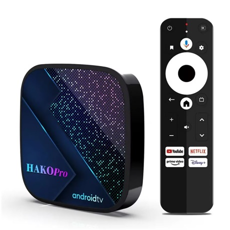 Hako PRO 2/16GB Android 11 TV Box Google Certfied, Netflix 4K, HBO Max, Disney+