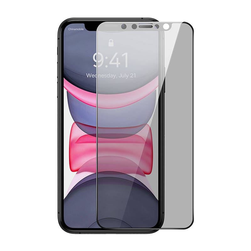 Baseus iPhone 11/XR Privatizációs szűrős üvegfólia 0.3mm (SGQP051002) Baseus iPhone 11/XR Privatizációs szűrős üvegfólia 0.3mm (SGQP051002)