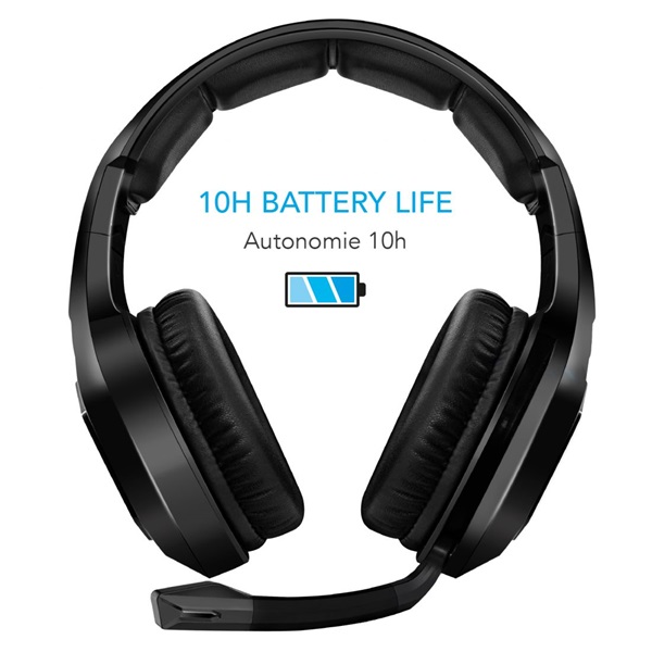 Spirit of Gamer XPERT-H900 vezeték nélküli mikrofonos fejhallgató fekete (MIC-XH900)