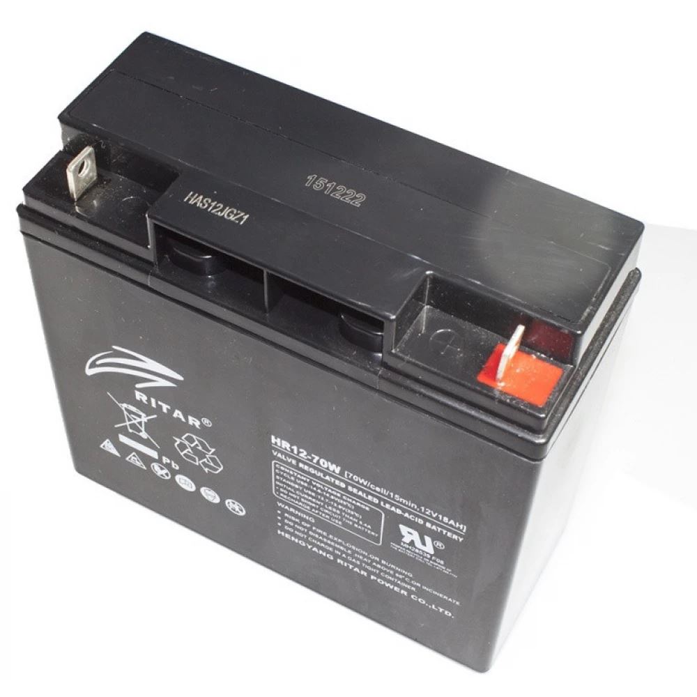 Ritar HR12-70W-F13 12V 70W F13 18Ah nagy áramú zárt ólomakkumulátor Ritar HR12-70W-F13 12V 70W F13 18Ah nagy áramú zárt ólomakkumulátor