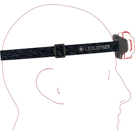 Ledlenser 502790  500LM 130M LI-ION fejlámpa Fekete