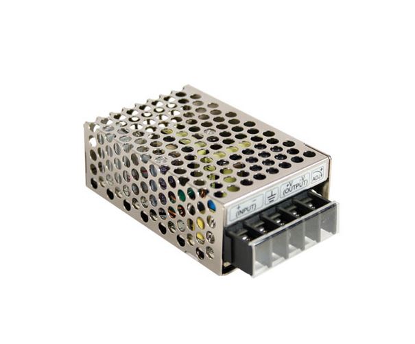 Mean Well 16-36VDC/12VDC konverter 1.25A 15W beépíthető perforált fém ház  (SD-15B-12)