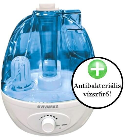Vivamax ultrahangos párásító antibakteriális szűrőbetéttel (GYVH200)