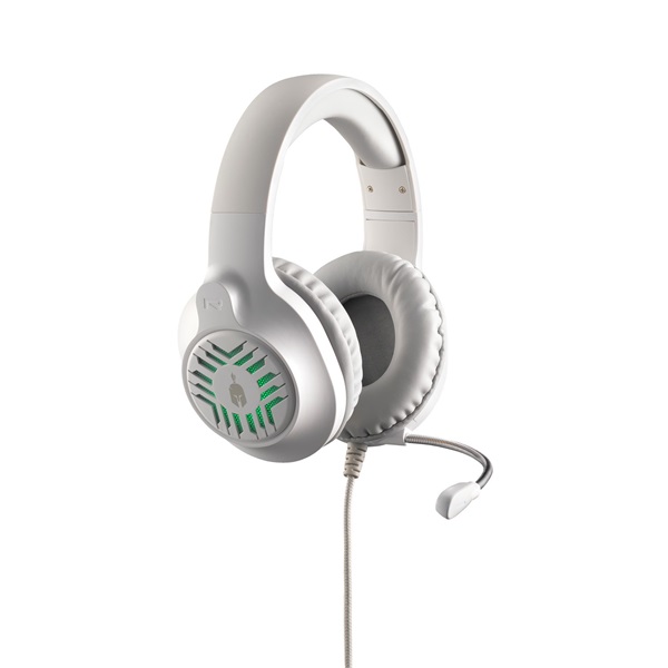 Spartan Gear - Medusa Wired fehér-szürke headset Spartan Gear - Medusa Wired fehér-szürke headset