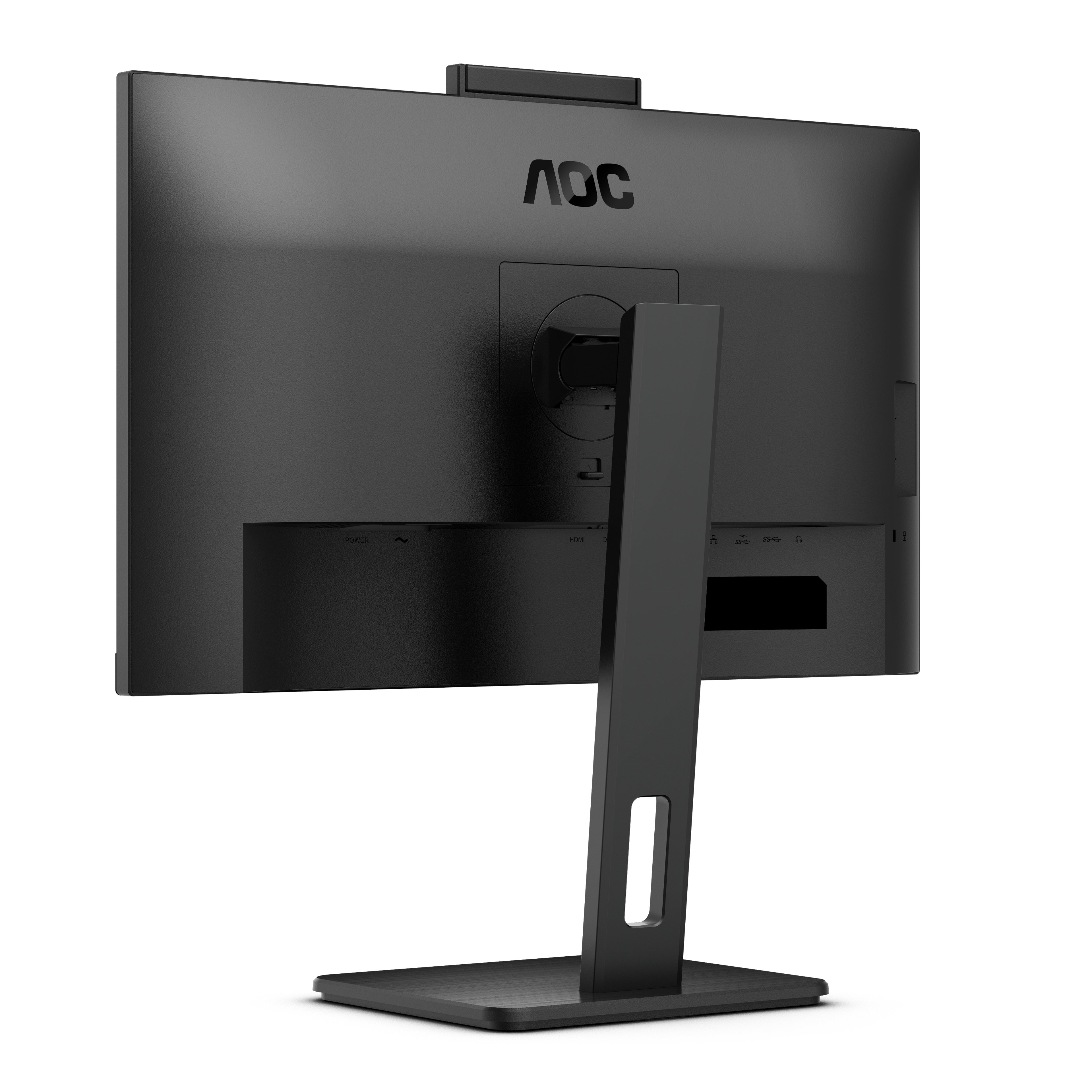 AOC 24" 24P3CW IPS LED  Monitor - 1920x1080, Full HD, 75Hz, 4ms, Hangszóró, LAN, Fekete