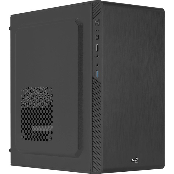 Aerocool CS-106 (CS-106-S-BK-v1) táp nélküli Micro ATX ház fekete (ACCS-PC13014.11)