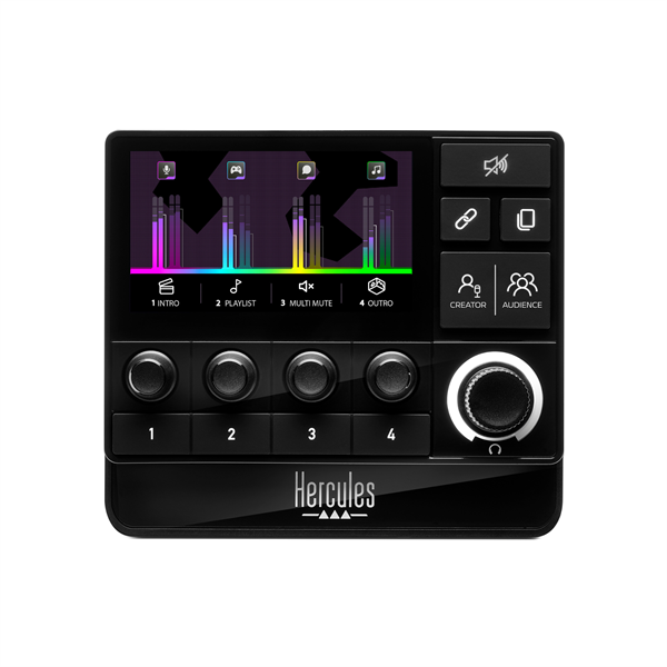 Hercules 4780934 Stream 200 XLR audio vezérlő Hercules 4780934 Stream 200 XLR audio vezérlő