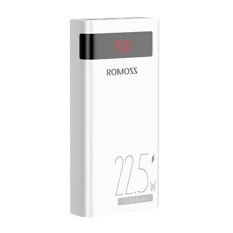 Romoss Sense 8PF PHP30-852-1735H 30000mAh 22.5W Powerbank Fehér Romoss Sense 8PF PHP30-852-1735H 30000mAh 22.5W Powerbank Fehér