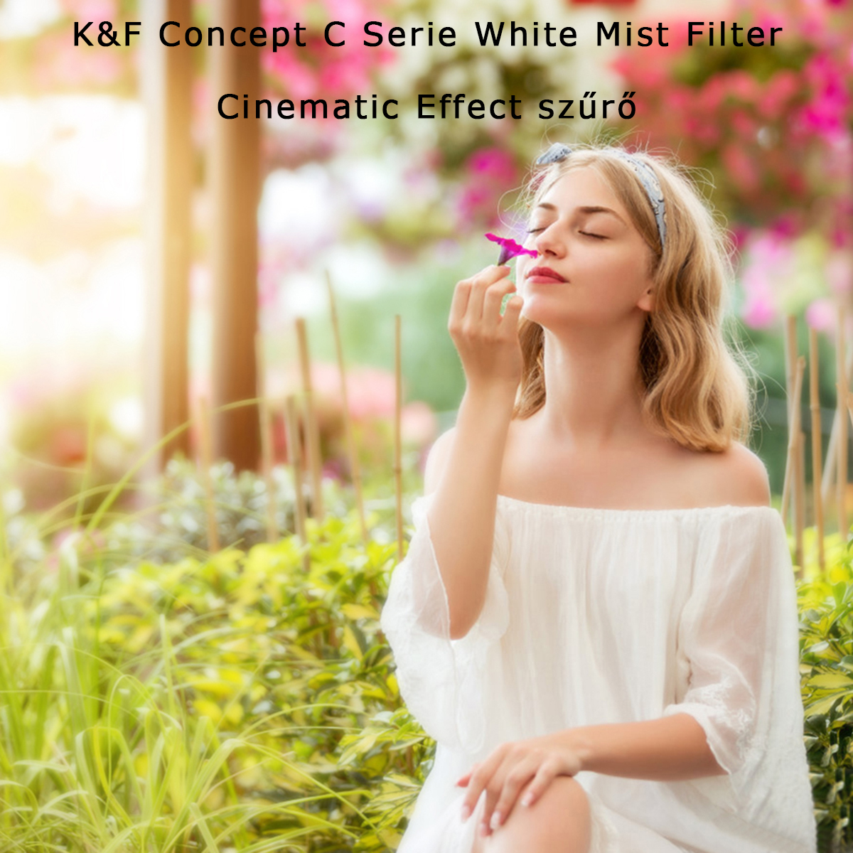 K&F Concept C Serie White Mist Cinematic Effect szűrő, 77mm