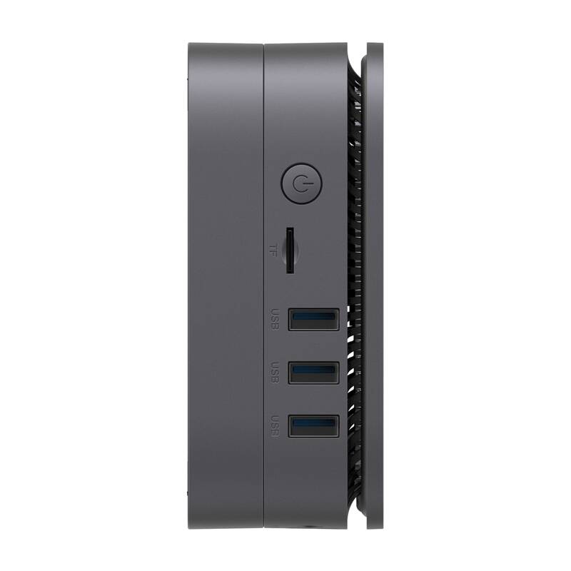 AceMagic AK1 plusz Intel Alder Lake N95 16GB RAM+512GB MINI PC Fekete