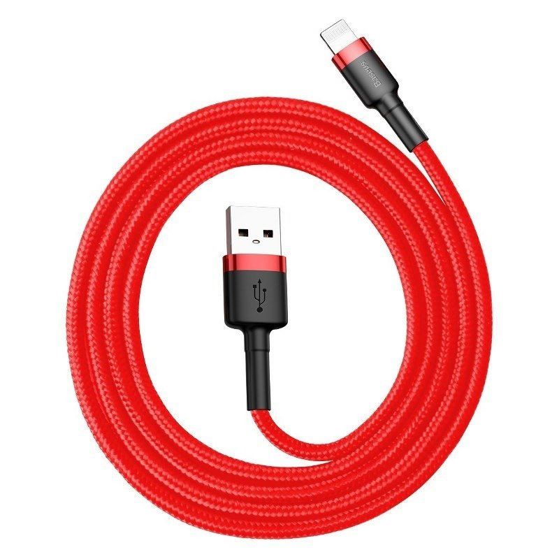 Baseus Cafule USB-A - Lightning kábel 2 m piros (CALKLF-C09) Baseus Cafule USB-A - Lightning kábel 2 m piros (CALKLF-C09)